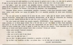 Imatges del disc gravat l'any 1971, en el qual vaig acompanyar amb el contrabaix en Biel Vilanova, cantant les seves can�ons