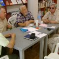 Reuni� de membres de SABAL a la seu de l'Associaci� Picalsud, dilluns, 9 de juliol de 2007